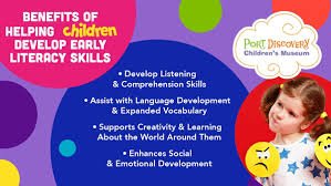 Builds early literacy skill